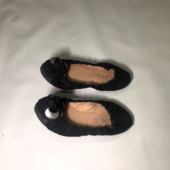 🛑CHANEL Designer ➕🆒 FLATS Flower SANDALS Ballet SHOES Logo Comfort 💸BUY NOW‼️ - Picture 15 of 16